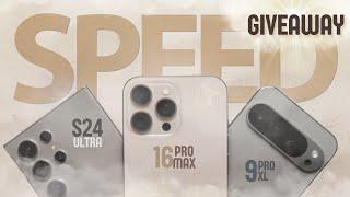 iPhone 16 Pro Max vs S24 Ultra vs Pixel 9 Pro XL SUPER Speed Test - GIVEAWAY