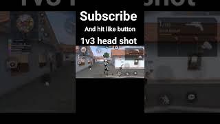 1v3 head shot #freefire #realtycheck #gaming