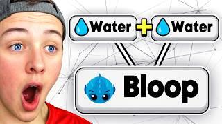 Using JUST WATER for 1 Hour in INFINITE CRAFT