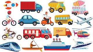 Exploring Vehicles: Fun Vocabulary for Kids"