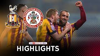 MATCH HIGHLIGHTS: Bradford City v Accrington Stanley