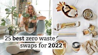 my FAVORITE zero waste & sustainable swaps for 2022 (that are not water bottles & straws)