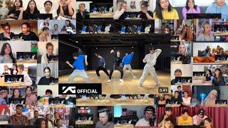 TREASURE "Move" Dance Practice Kpop Reaction Mashup