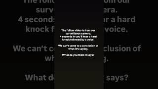EVP captured in classroom