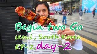 เที่ยวเกาหลีด้วยตัวเอง 4 Night 5 Day Seoul South Korea EP 2 - day2