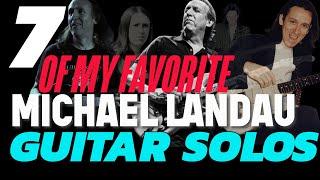 Seven of our FAVORITE Michael Landau guitar solos 