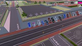 new style car parking in Sakura || sakura school simulator || #sakuraschoolsimulator #curtoon