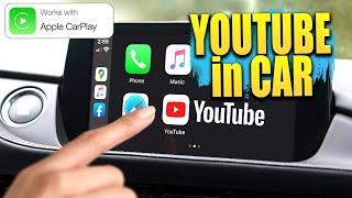 How to Watch Youtube in your Car Tutorial Apple CarPlay/Android Auto CarTube Guide 2024