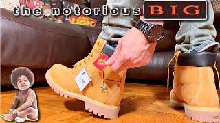 Timberland Premium 6" x Notorious B.I.G. Collab | Full of Details & BEST On Foot