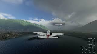 Microsoft Flight Simulator 2020 - Flying into Locarno Airport(LSZL), Switzerland.