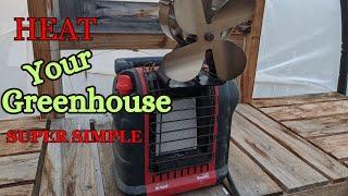 How to Heat a DIY Cattle Panel Greenhouse | Easy!