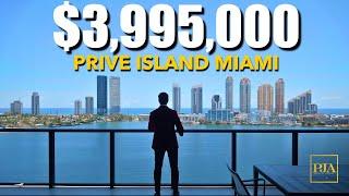 Prive Island Miami | $4 Million Dollar | Miami Luxury Condo Tour | Peter J Ancona