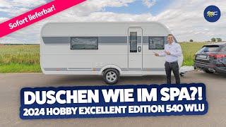 SUPER! 2024 Hobby Excellent Edition 540 WLU | Caravan | Test & Kaufberatung - Camperland Bong