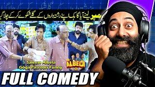 Standup Comedy at Baby Pamper Shop | Saleem Albela and Goga Pasroori Funny | INDIAN REACTION