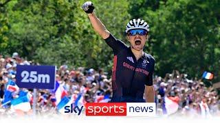 Tom Pidcock recovers from puncture to take gold in mountain biking