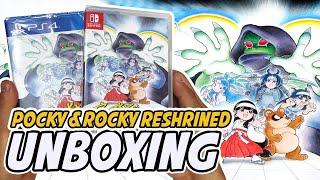 Pocky and Rocky Reshrined (PS4/Switch) Unboxing