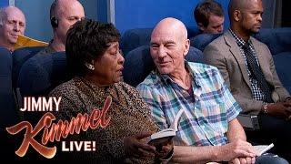 The Most Annoying People on the Plane starring Sir Patrick Stewart