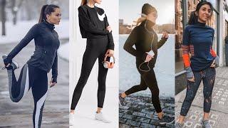 women's winter gym outfits - Women winter gym outfit ideas - Women Workout Winter Gym Outfit Ideas