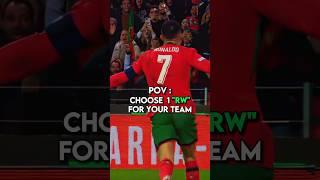 Choose 1 RW For Your Team 