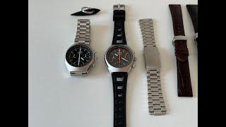 #237 Omega Speedmaster Strap Change and Time and Date Setting 