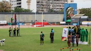 AUSC Region 5 Games Luanda Angola 4x100m ladies u20 relay  2016