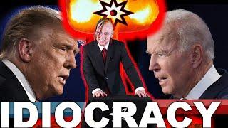 The God Bombs - IDIOCRACY Official Music Video (Trump vs Biden)