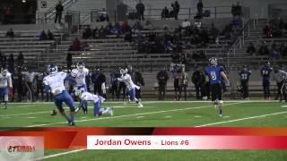 John Tyler's Jordan Owens Intercepts Pass From Mansfield