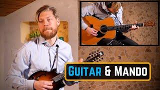 Mandolin and Nordic Folk Guitar Duet - Traditional Music from Sweden - Polska after Juringius