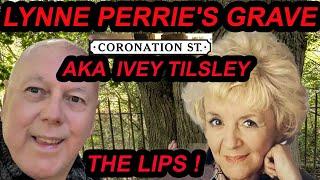 LYNNE PERRIE'S GRAVE OF CORONATION STREET WHO PLAYED IVY TILSLEY