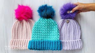 How to Attach Pompoms to Crochet and Knitted Hats DIY Tutorial