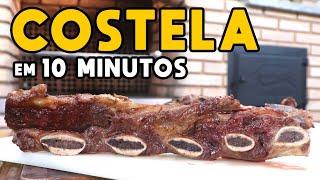 Como Fazer Costela na Churrasqueira em 10 Minutos - Tv Churrasco