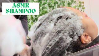 Relaxing shampoo ASMR | soothing scrubs and running water will put you to sleep️