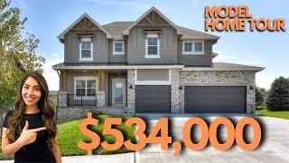 Stunning Model Home Tour in Omaha, Nebraska!