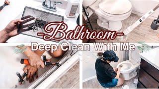 Bathroom Deep Cleaning Routine | Speed Clean With Me 2021 |Selma Rivera Cleaning Bathroom