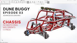 Master 3D Sketching & Weldments in SolidWorks | Model with Me Series with Aryan