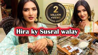 Hira ky Susral walay?? | Khanay mei kya bana | Hira Faisal