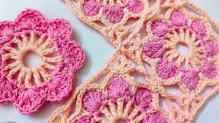 WOWWW, ITS TRULY AMAZING For Table runners/ Blankets - crochet projects @sara1111