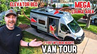 America’s 1st 7ft Interior Class B Camper Van!  The Noovo Plus