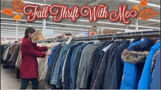 Fabulous Fall Thrifted Finds! Lots of Fails and Plenty Of Fall Vibes! Thrift With Me for Fall!