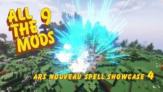 Minecraft in a Hurry - Ars Nouveau Spell Showcase 4