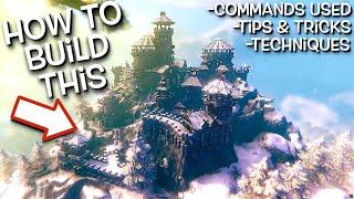 Valheim How to Build a Mountain Top Castle