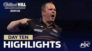 WHAT A COMEBACK! | Day Ten Afternoon Highlights | 2021/22 William Hill World Darts Championship