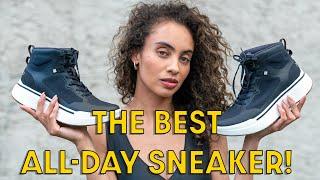 The BEST sneaker for conventions and travel: AHNU Sequence 1 High Review, Sizing and How to Style