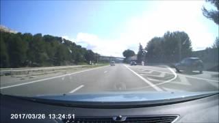 Driving in France 2017 - Marseille beach here we come