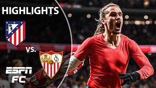  ANTOINE GRIEZMANN WINNER  Atletico Madrid vs. Sevilla | LALIGA Highlights | ESPN FC