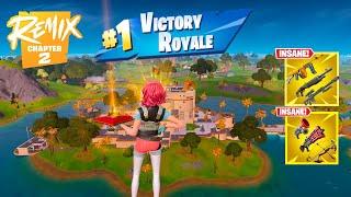 94 Kill Solo Vs Squads Wins Gameplay Full Game (Fortnite Chapter 2 Remix Ps4 Controller)