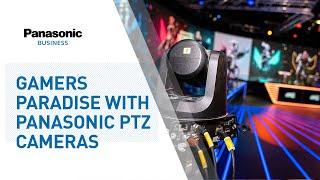 Creating a ‘gamers paradise’ with Panasonic PTZ cameras and robotic solutions