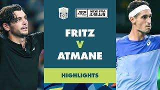 Taylor Fritz vs Terence Atmane Highlights | Rolex Shanghai Masters 2024