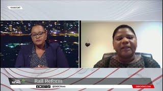 Rail Reform | Transnet in the process of teaming up with private sector: Bessie Mabunda