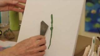 How to Paint without Using Brushes | Acrylic Painting
